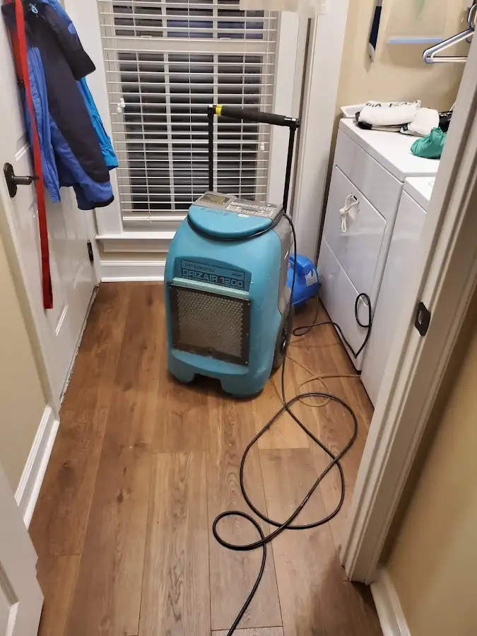 Commercial dehumidifier deployed for Crawl Space Restoration in Eden Isle